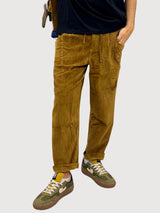 Trouser Max Brown unisex Cotton | Thinking Mu