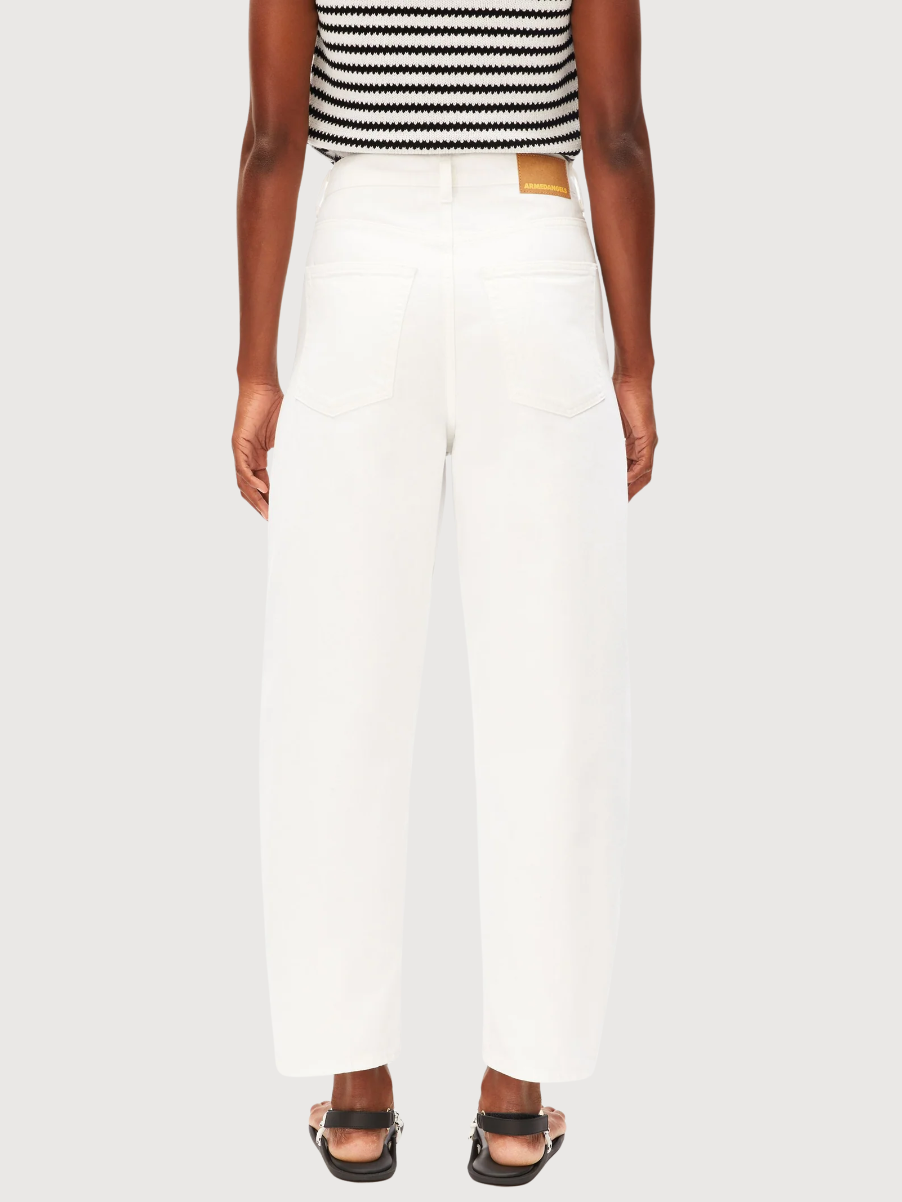 Barrel Jean Baarly White | Armedangels