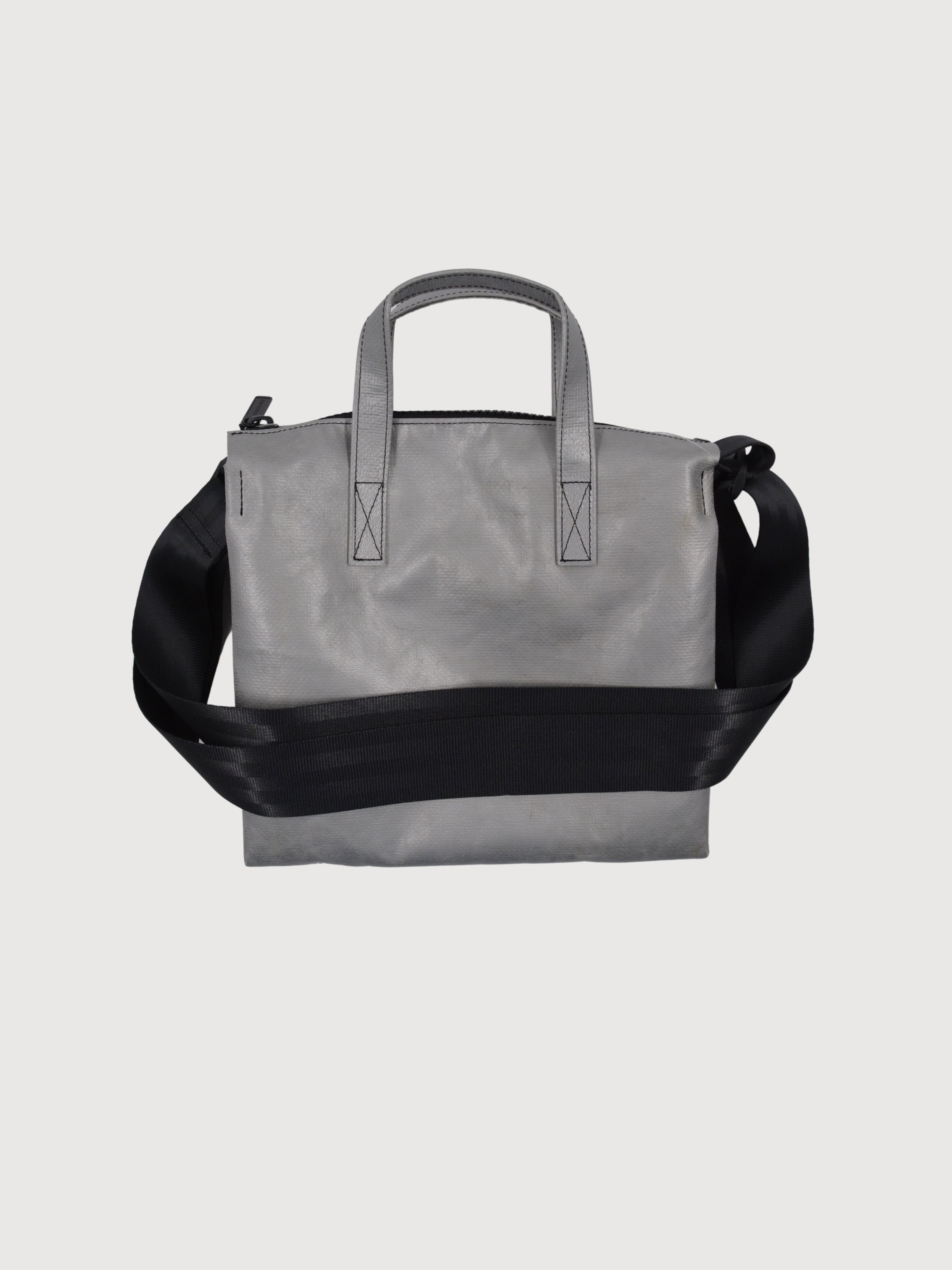 F274 RUBY Crossbody Bag Silver/Orange | FREITAG