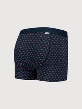 Boxer Navy Paisley Herren |  A-dam