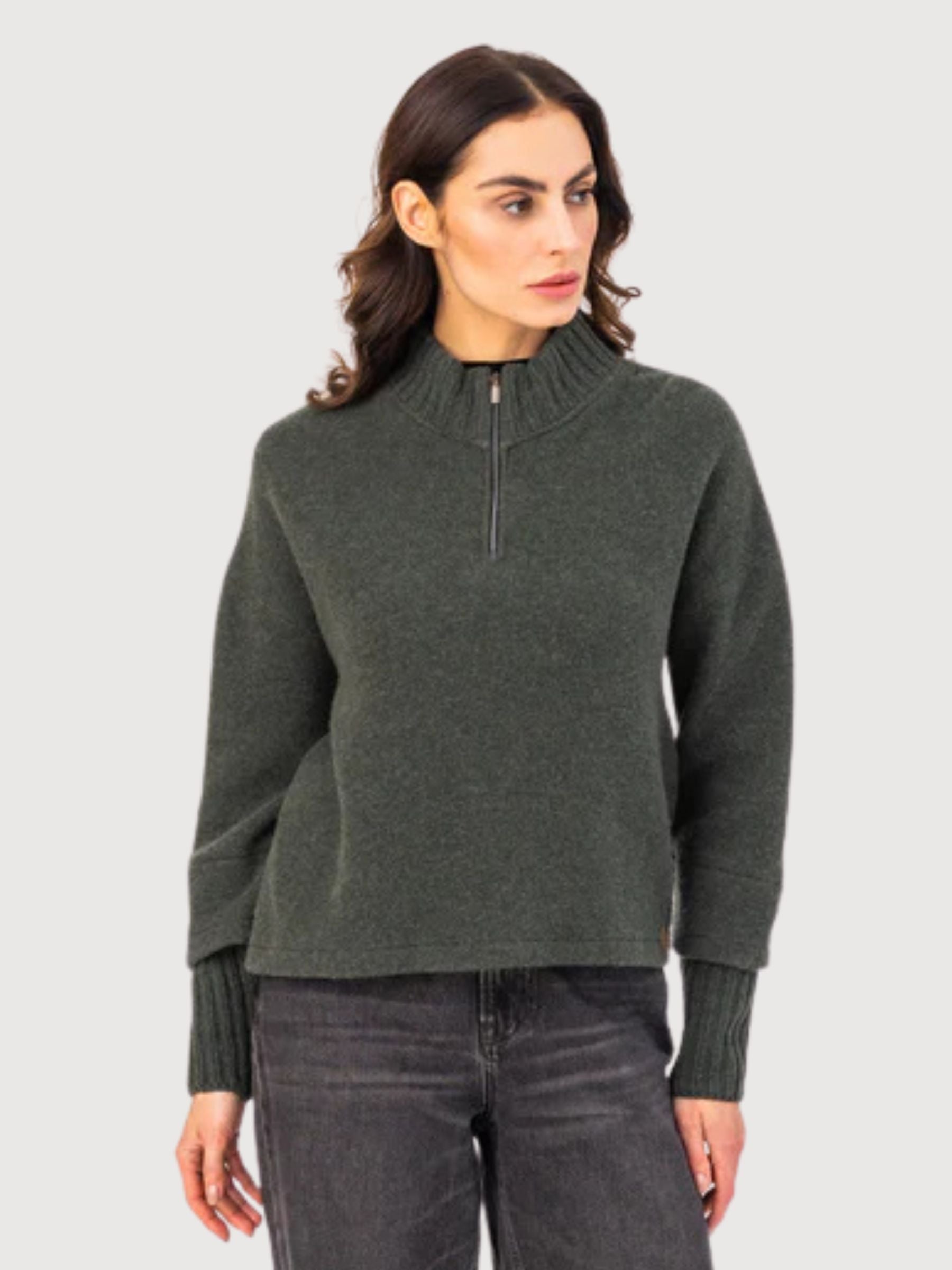 Pullover Naomi Dark Green | Stapf