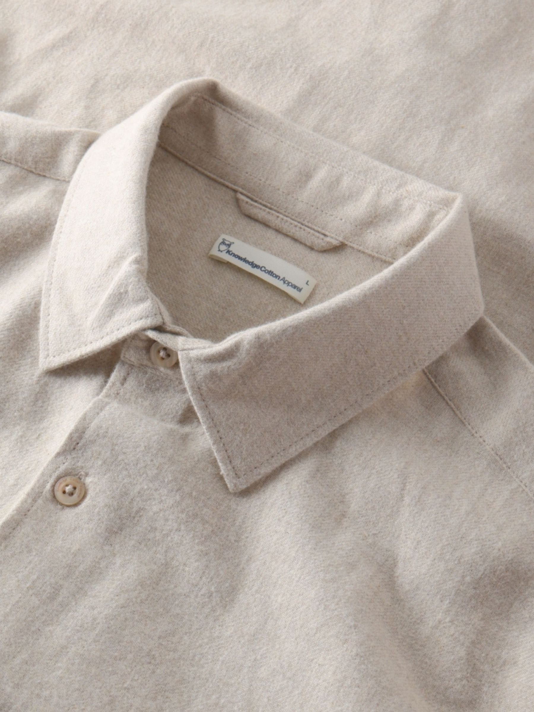 Shirt Flannel Light Man | Knowledge Cotton Apparel