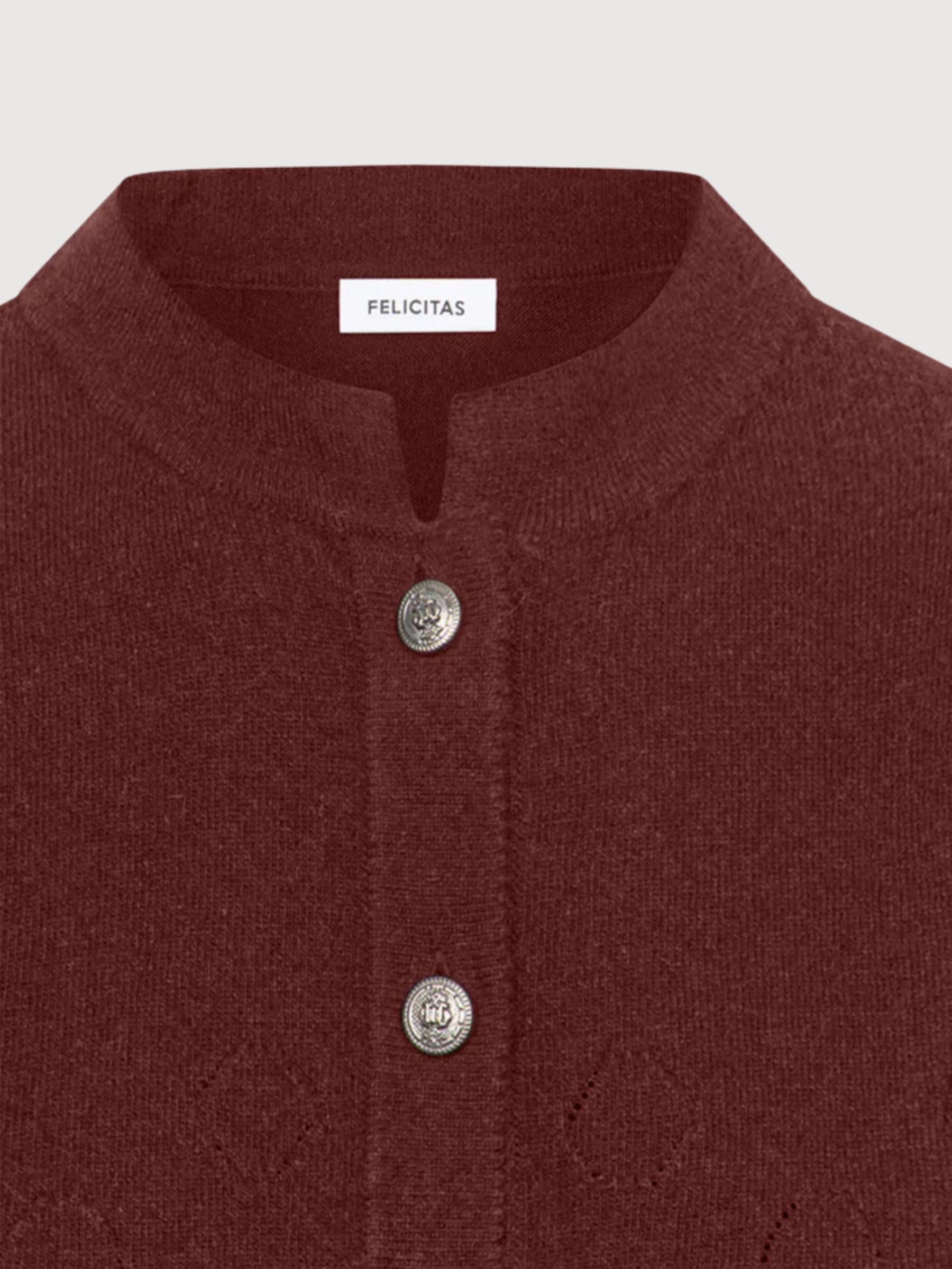 Candice Damen Str.Cardigan | FELI & HANS