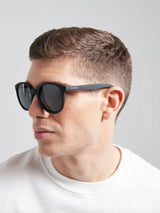 Sunglasses Via Black Unisex | Parafina