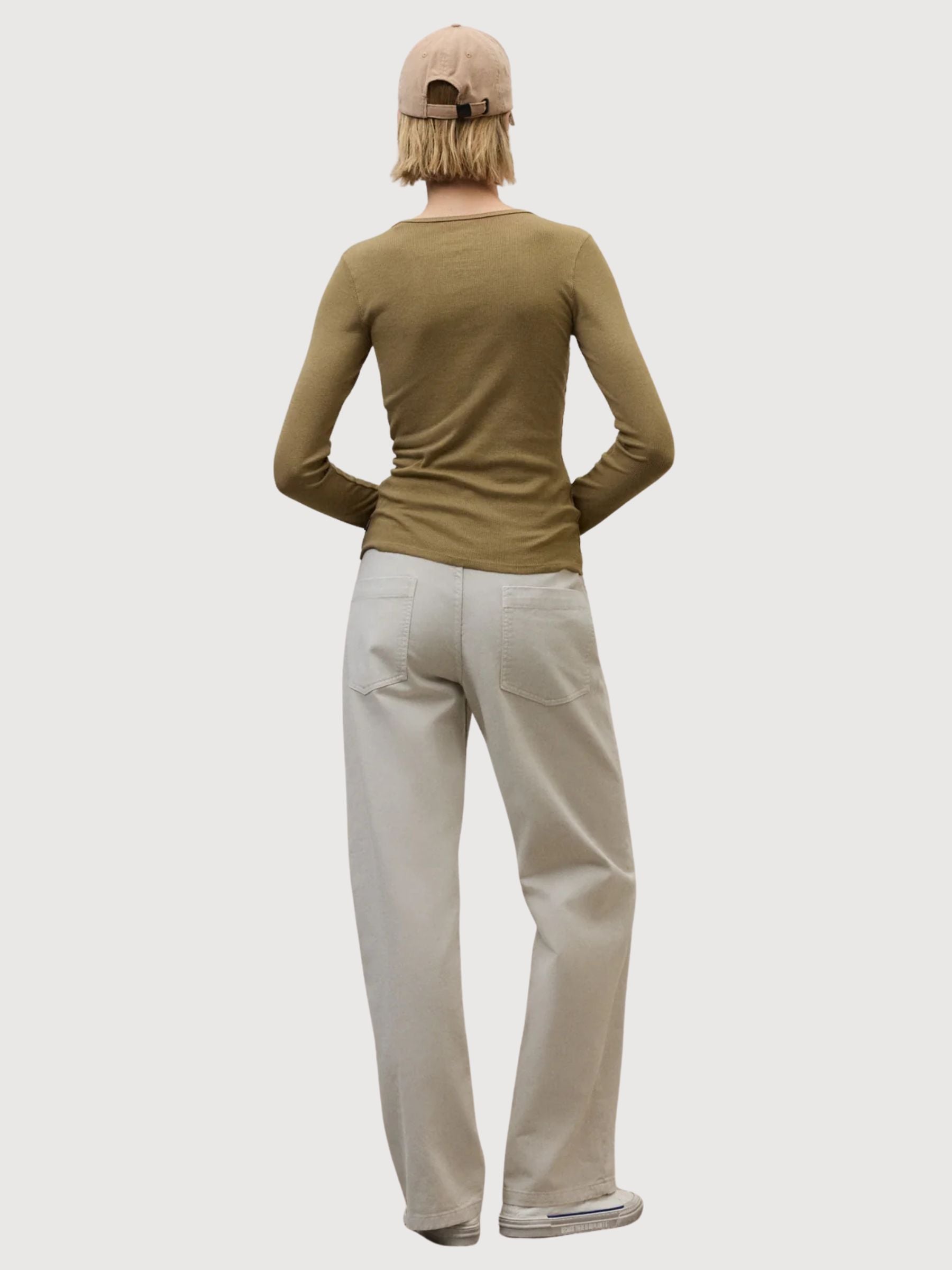 Valley Pants Damenhose Hafer | ECOALF