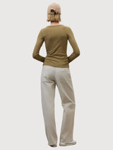 Women's Valley Pants  Oat | ECOALF