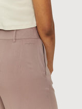 Pantaloni Melala marrone ECOVERO™ | Mazine