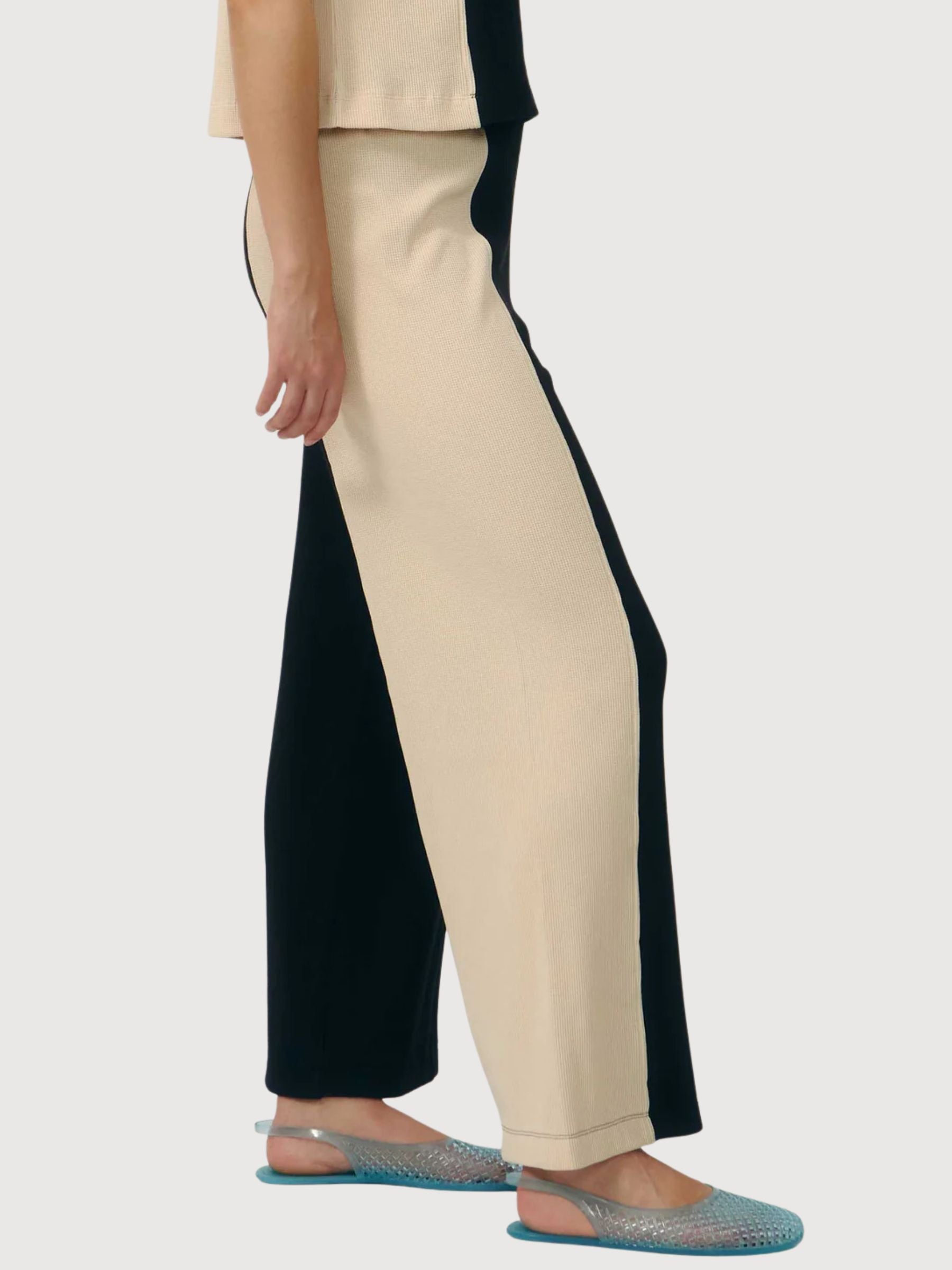 Trouser Belino Bicolor Woman Cotton | Suite13lab