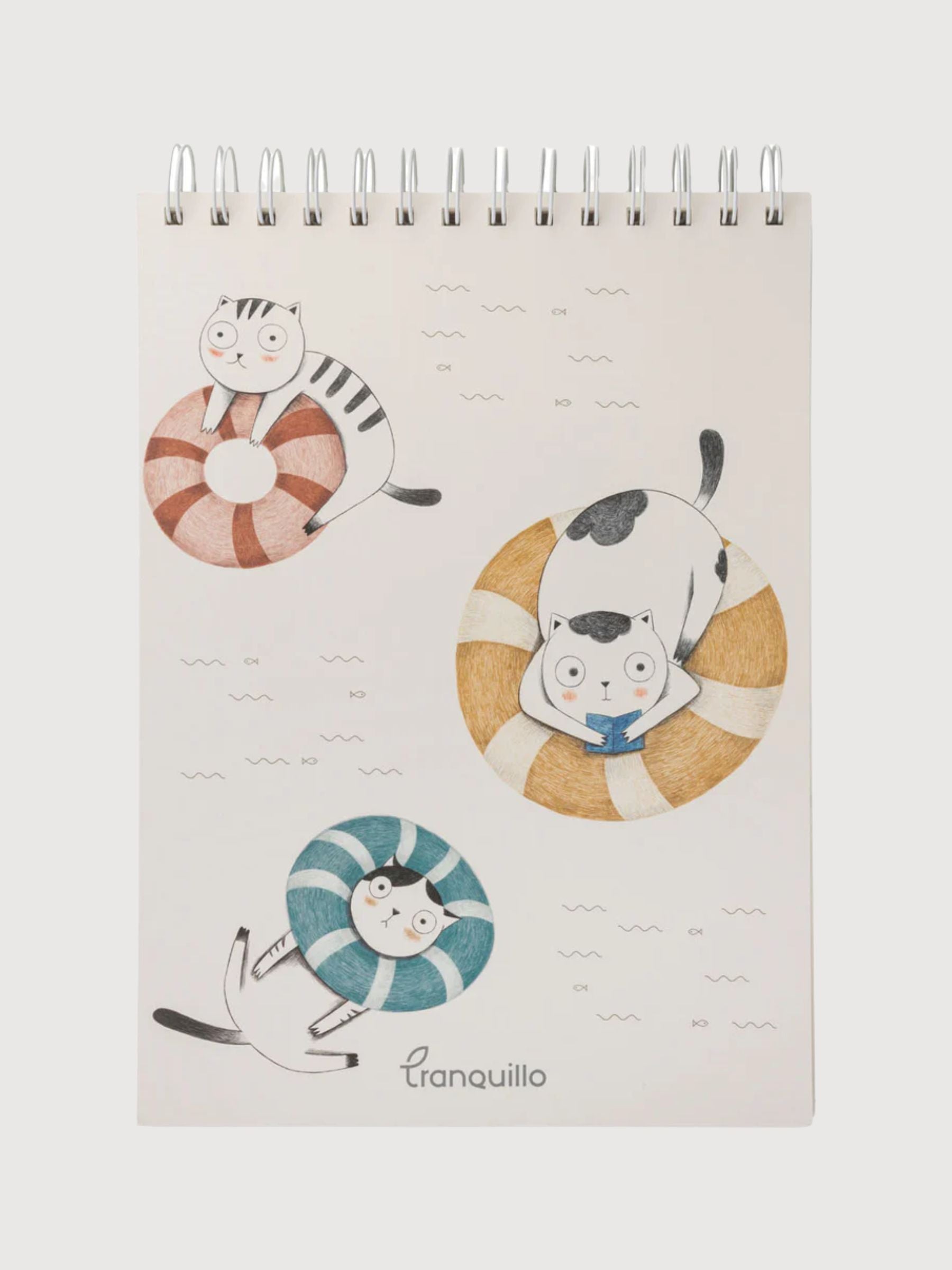 Zeichenblock SPLASHY CATS | TRANQUILLO