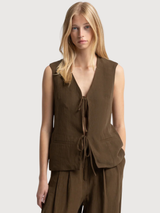 Vest Latanja Woman Carafe | Kings Of Indigo