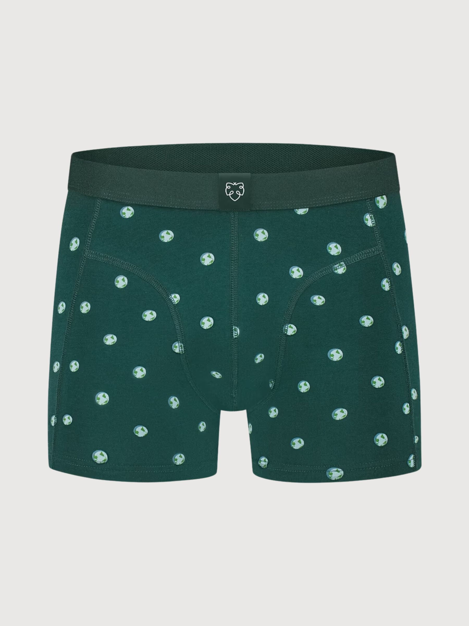 Boxer Verde Pianeta Terra Uomo | A-dam