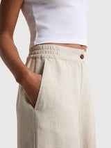 Pantaloni LILIAN lino | King Of Indigo