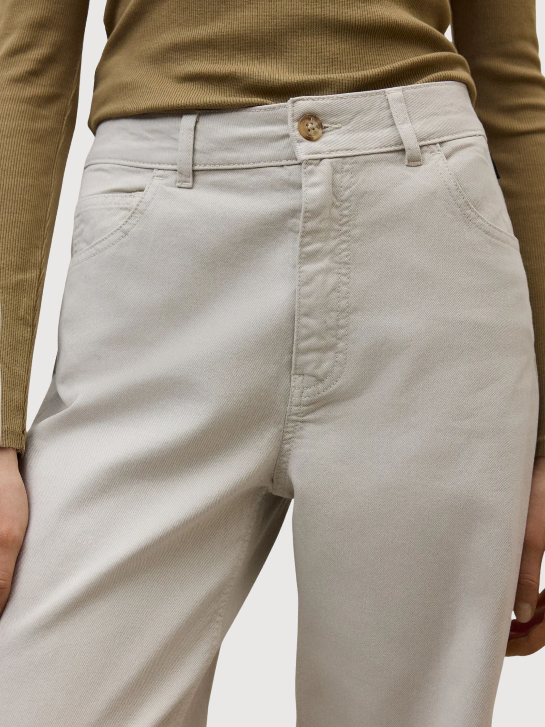 Valley Pants Damenhose Hafer | ECOALF