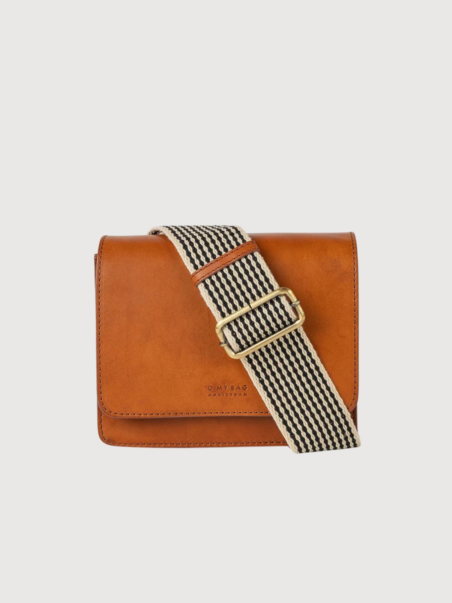 Audrey Mini - Pelle Classica Cognac | O MY BAG