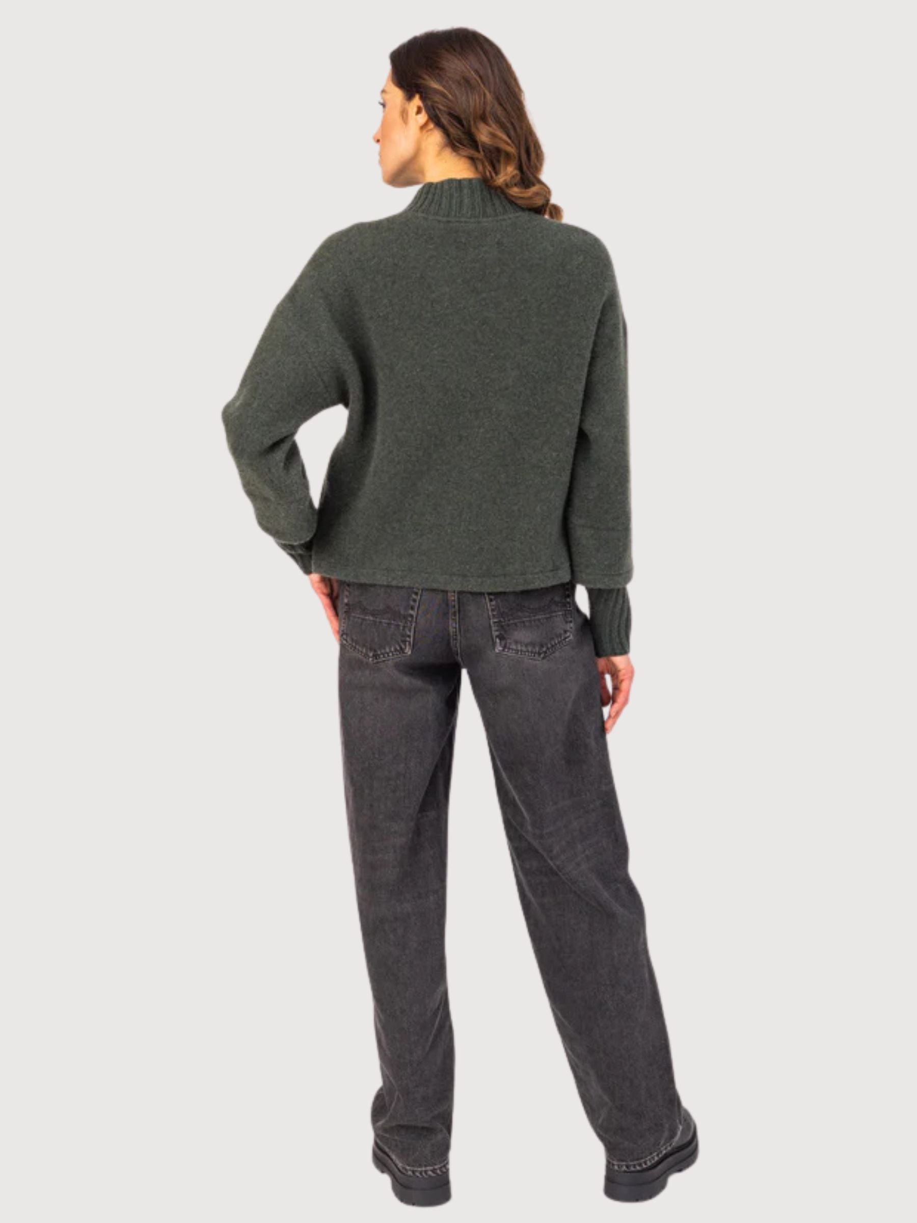 Pullover Naomi Dark Green | Stapf