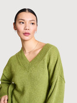 Pullover Yica Grüne Frau | Jan N June