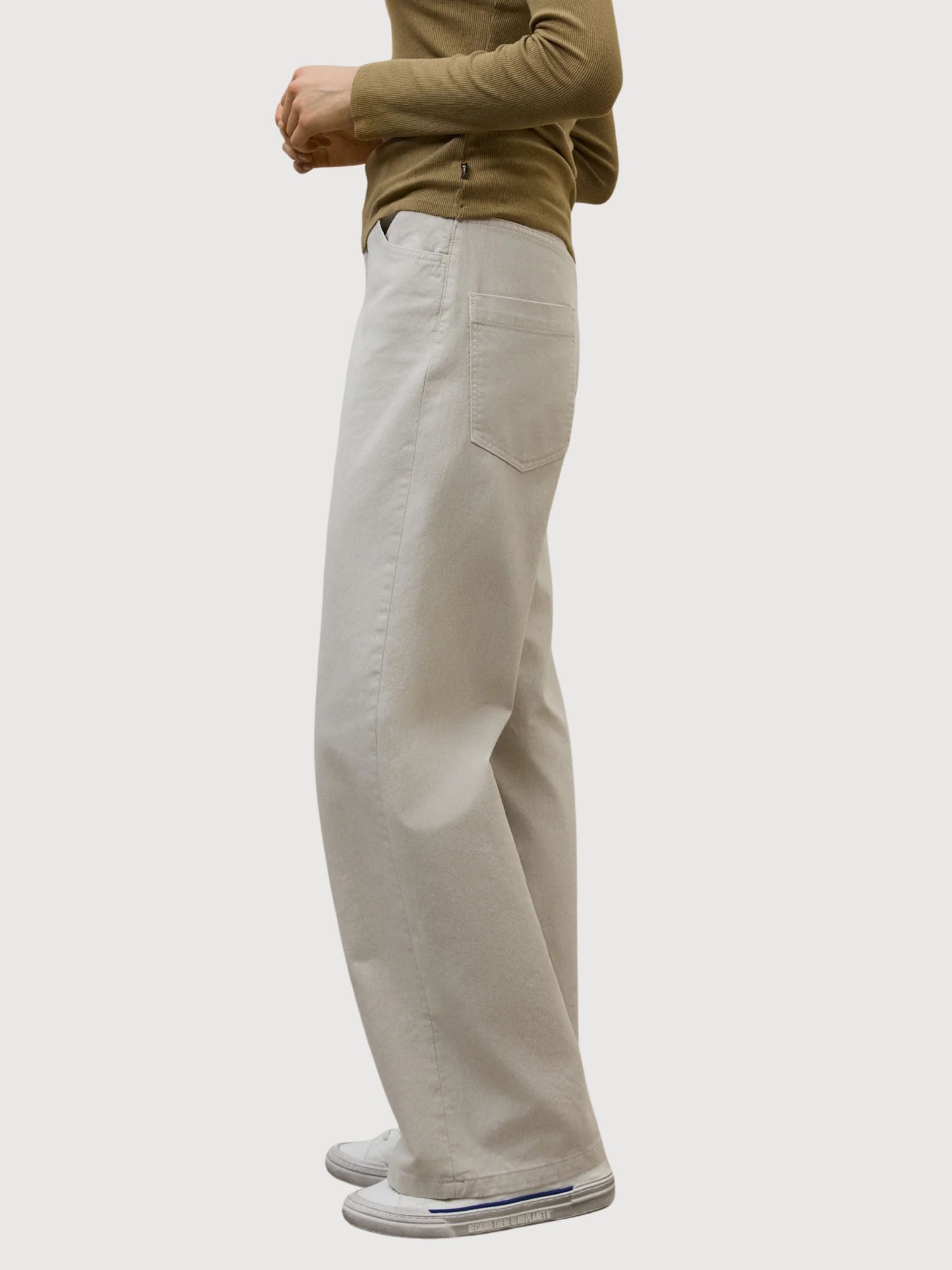 Valley Pants Damenhose Hafer | ECOALF