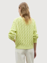 Pullover Tila  giallo cotone organico | Ecoalf
