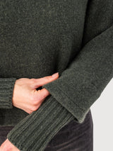Pullover Naomi Dark Green | Stapf