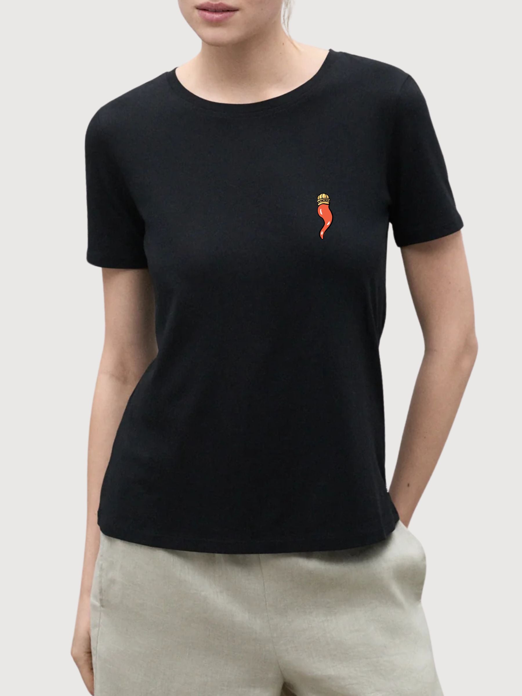T-shirt Sara Tiè Nera | Re-Bello