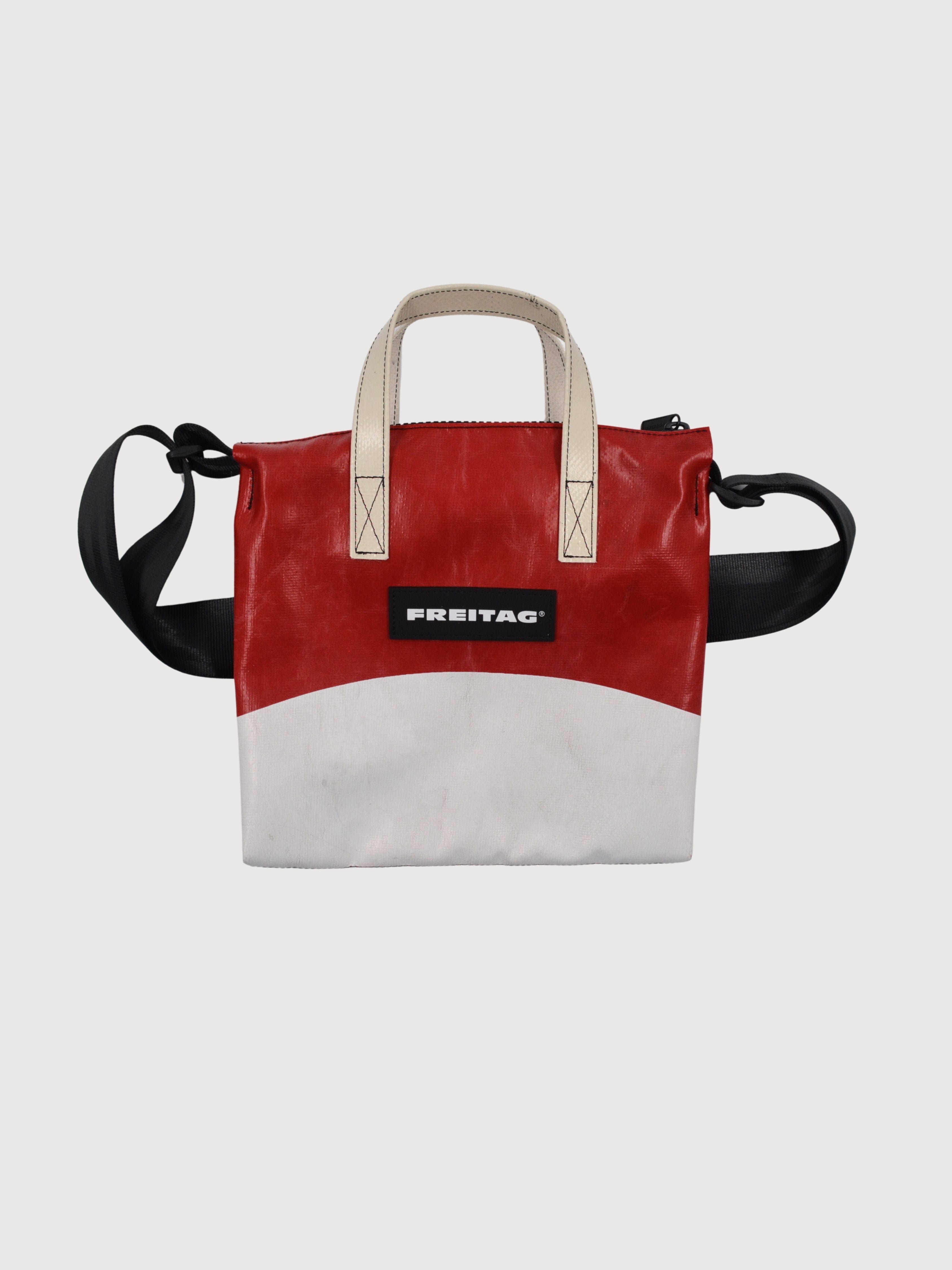 F274 RUBY Crossbody Bag White/Red | FREITAG