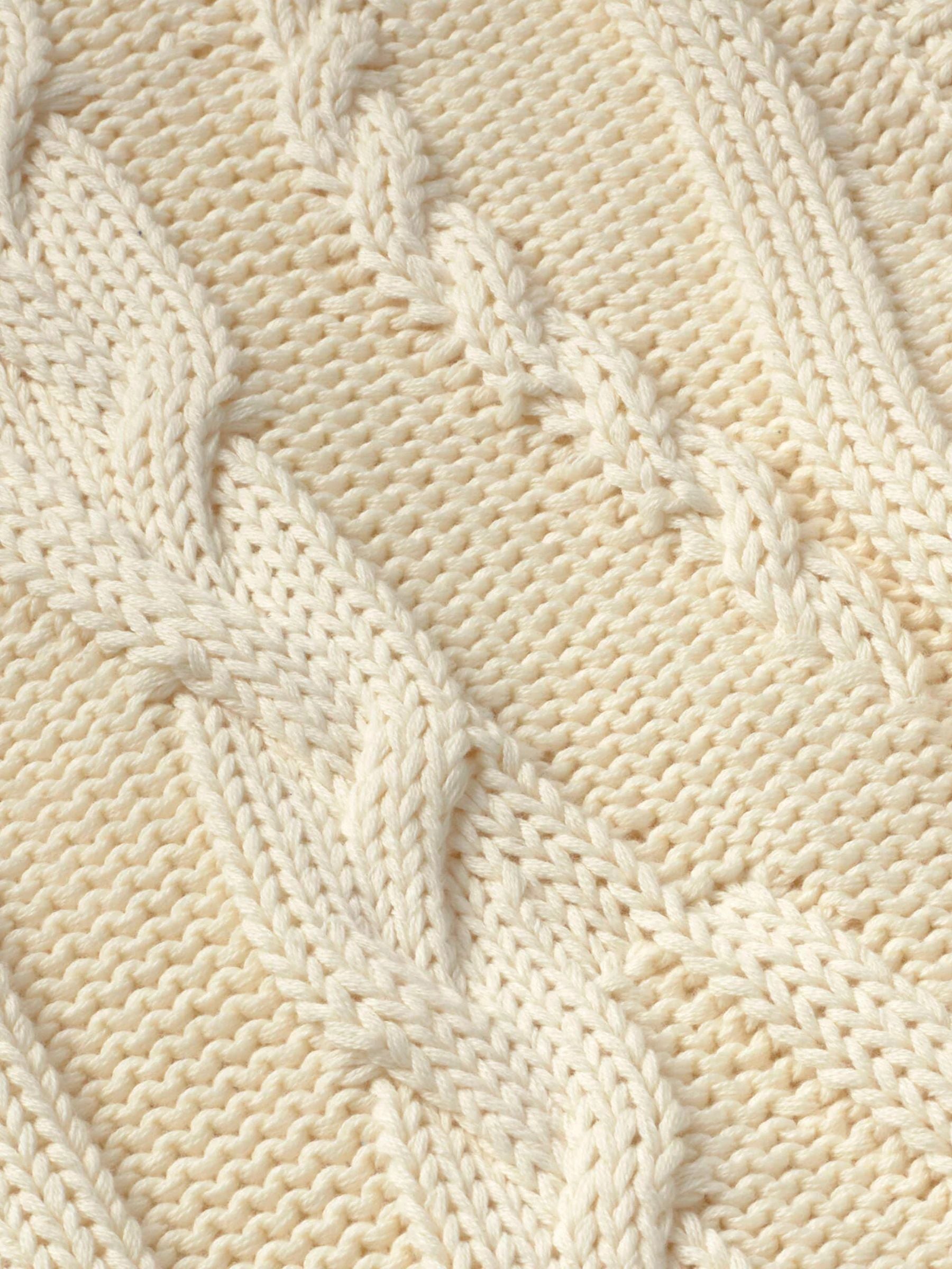 Aria Strickweste in Ecru für Damen | Thinking Mu