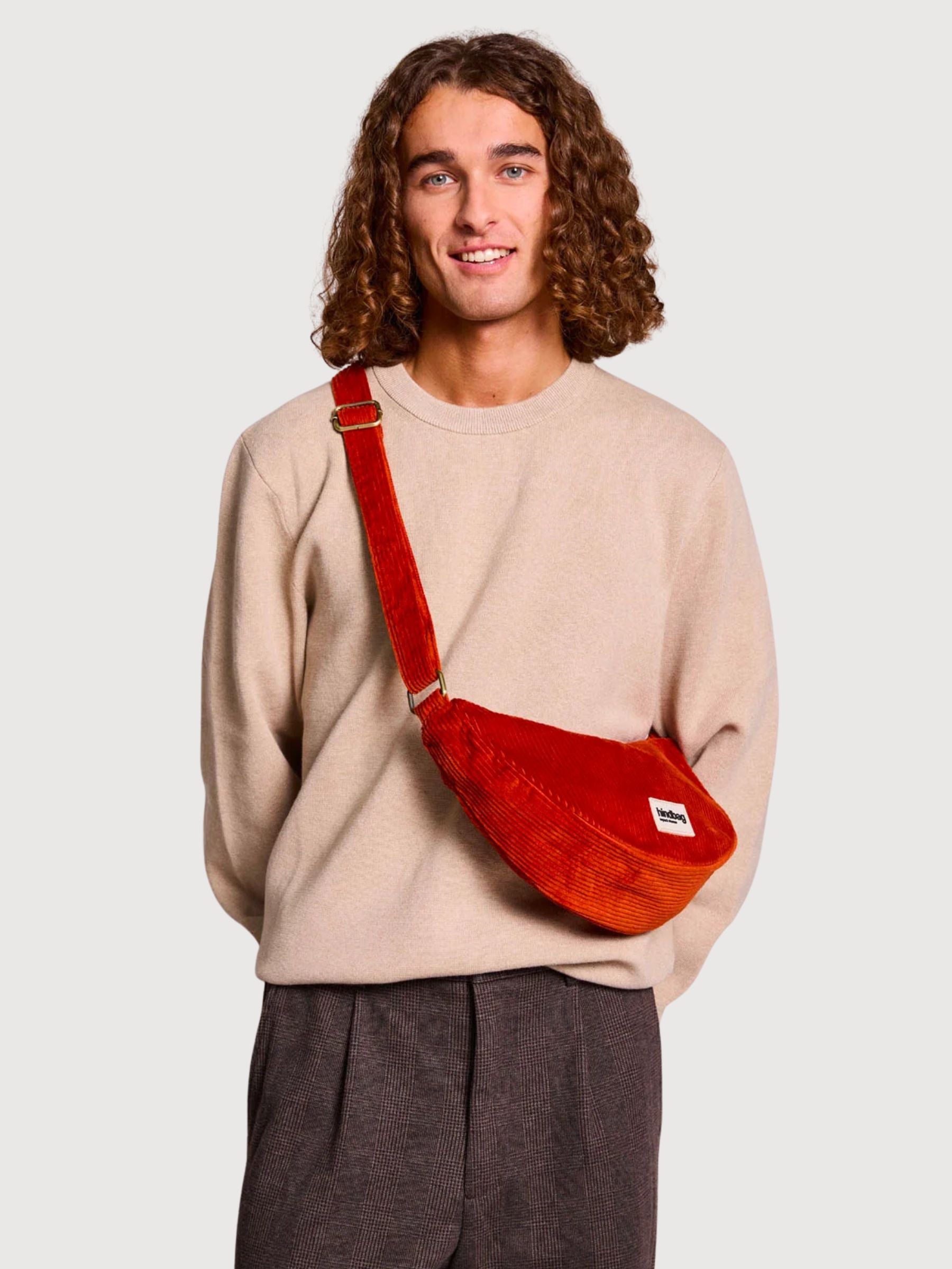 Andrea Fourrure Velours Brique | HINDBAG