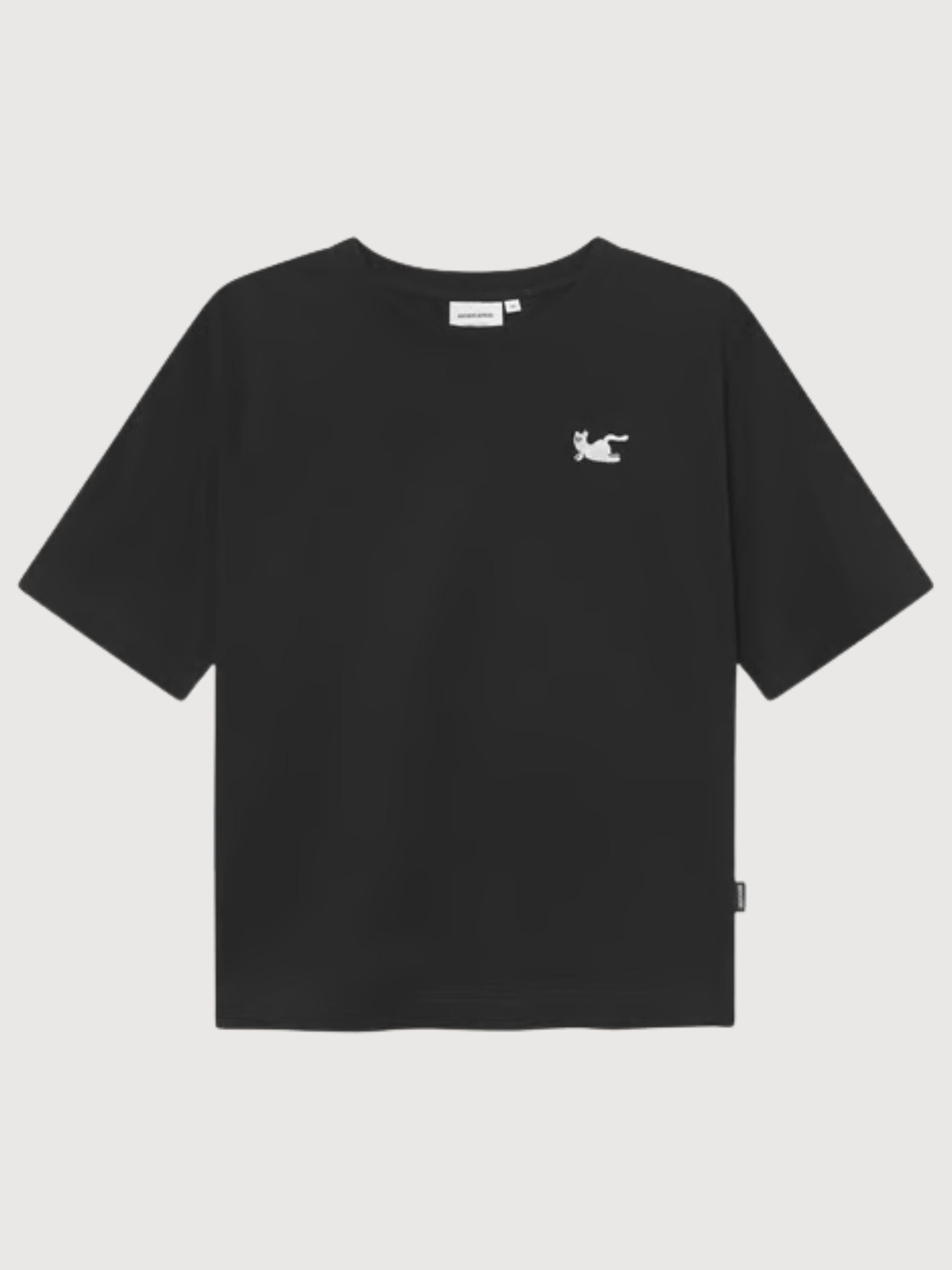 T-shirt Vadstena Cat Cobra Pose Black | Dedicated