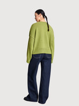 Pullover Yica Grüne Frau | Jan N June