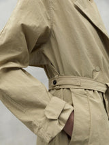 Jacket Errigal Beige in Recycled Nylon | Ecoalf