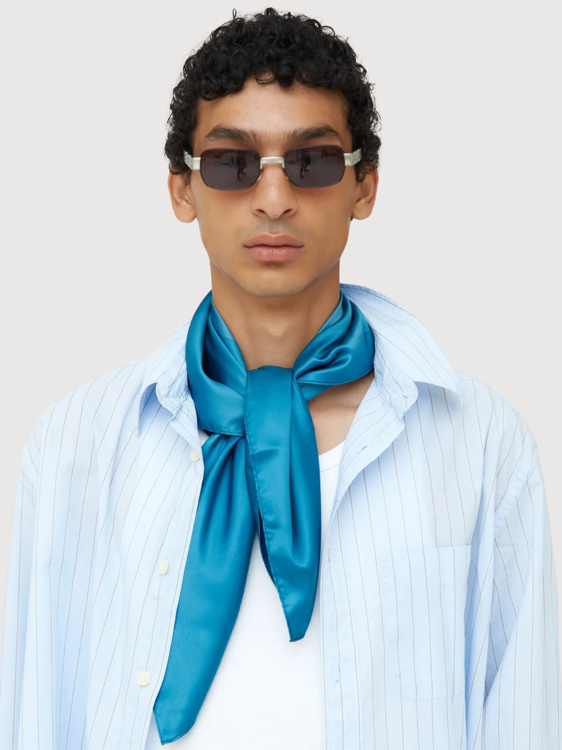 Scarf Small Doubleside Blue | Verb To Do