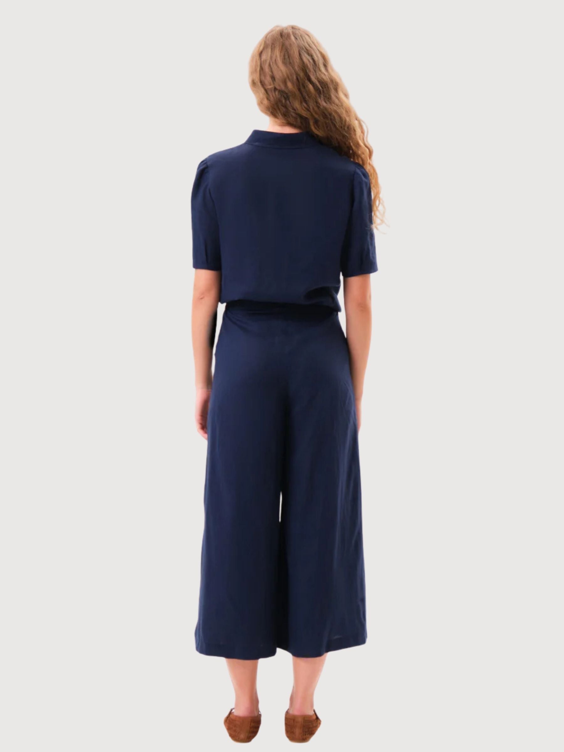 Pantaloni Hannika Marine | Feli e Hans