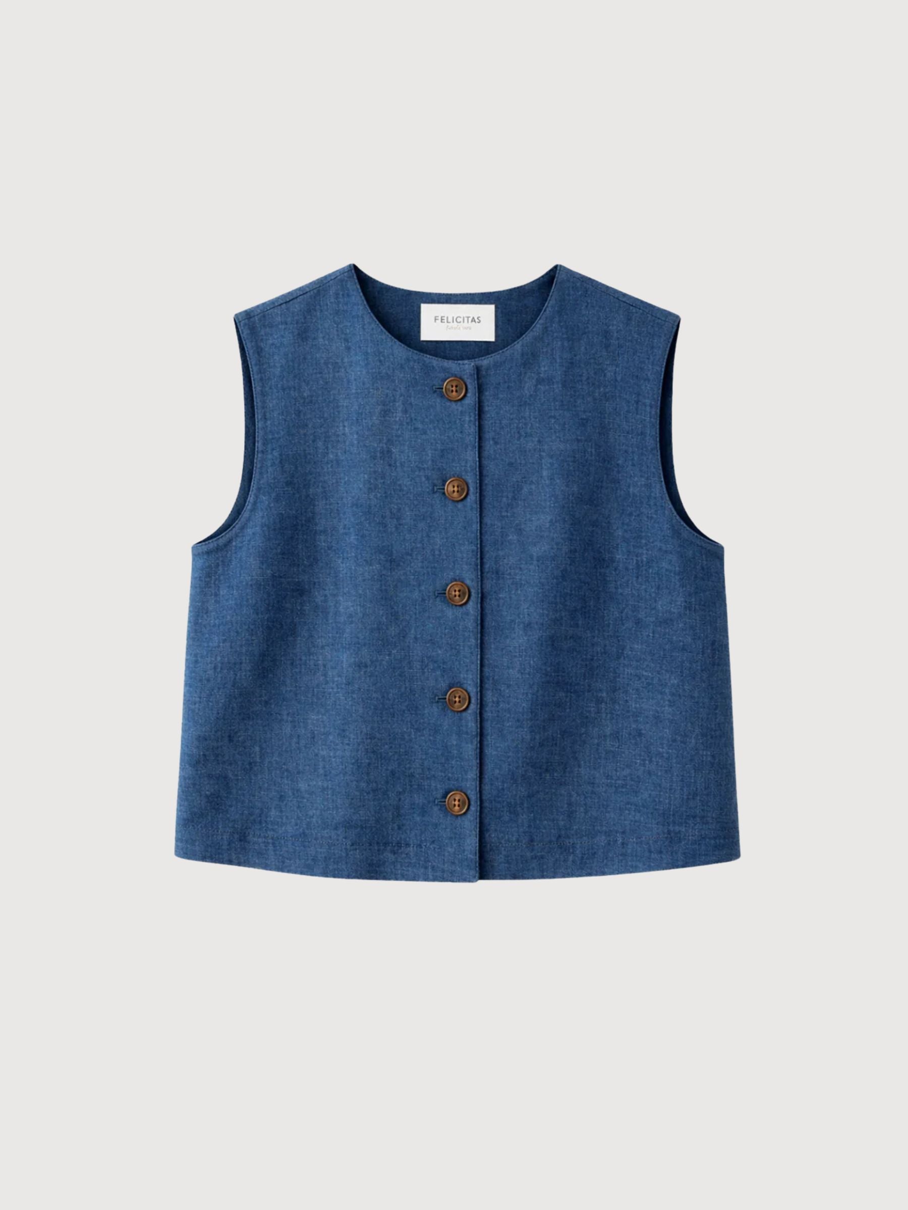 Vest Wieke Woman Marine | Feli und Hans