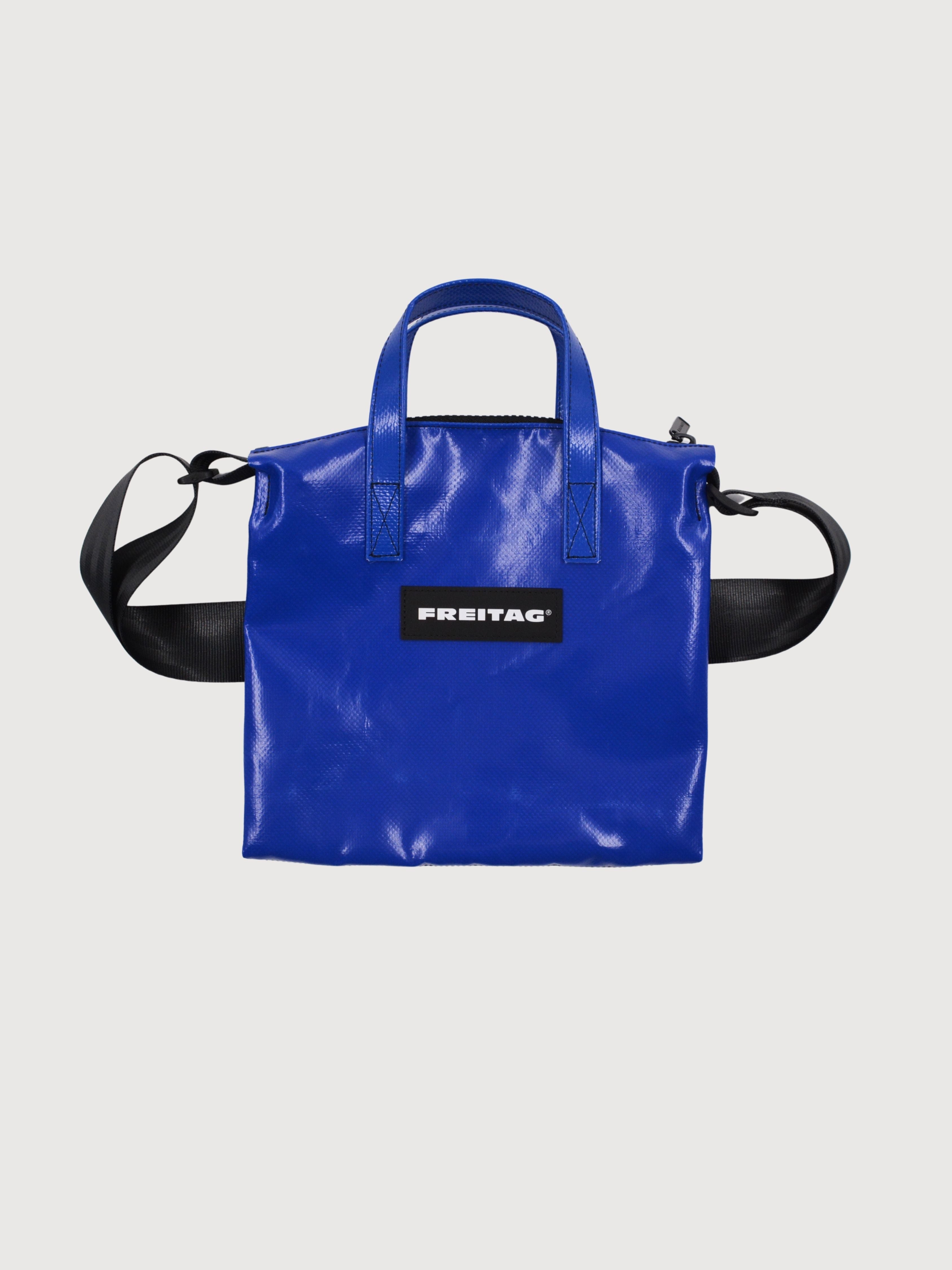 F274 RUBY Borsa a tracolla blu | FREITAG