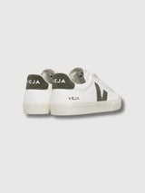 Shoes Campo Extra-White_Khaki In Sustainable Leather | Veja