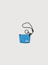 Key Holder Mini Messenger Blue/White | Freitag