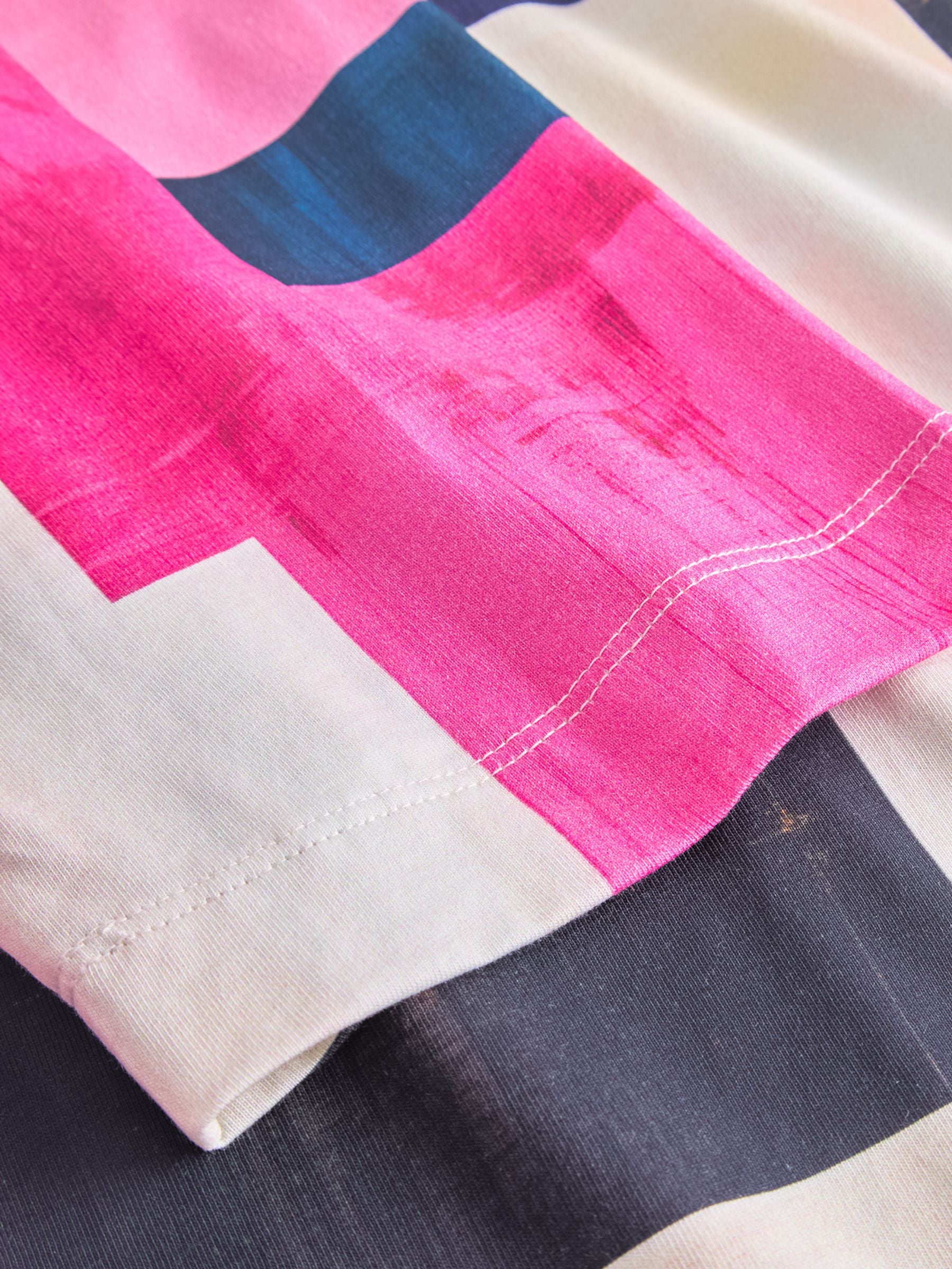 T-Shirt Vadstena Abstract Multicolor | DEDICATED