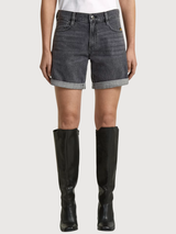 Judee Shorts Donna Usurati Grigio Diorite | G-Star Raw