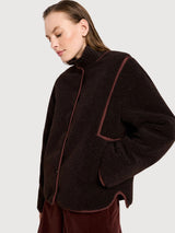 Reversible Jacket Bitter Chocolate | Lanius