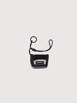 Key Holder Mini Messenger Grey/Black | Freitag