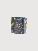 Seife CONFETTI CHARCOAL bunt | Tranquillo