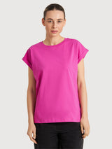T-Shirt Visby Base Viola Rosa Donna | DEDICATED