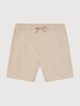 FIG Linen-Mix Shorts Vegan Light Gray | Knowledge Cotton Apparel