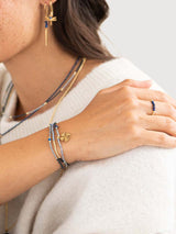 Feel Necklace Lapis Lazuli Gold | A Beautiful Story