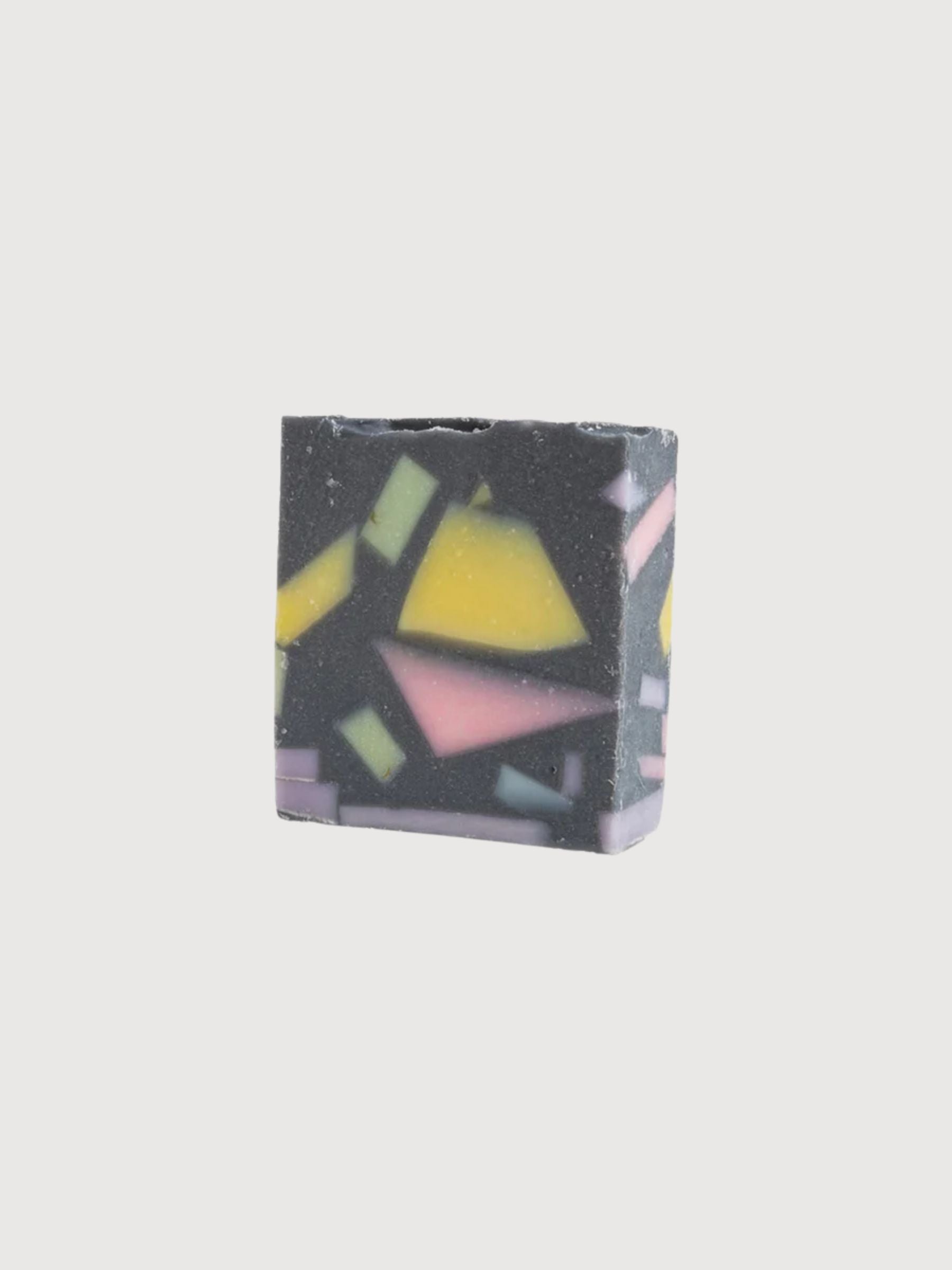 Seife CONFETTI CHARCOAL bunt | Tranquillo