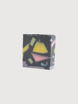 Seife CONFETTI CHARCOAL bunt | Tranquillo