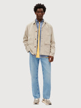 Jacket Cotton Linen Sandstone Man | Armedangels