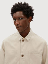 Jacket Cotton Linen Sandstone Man | Armedangels