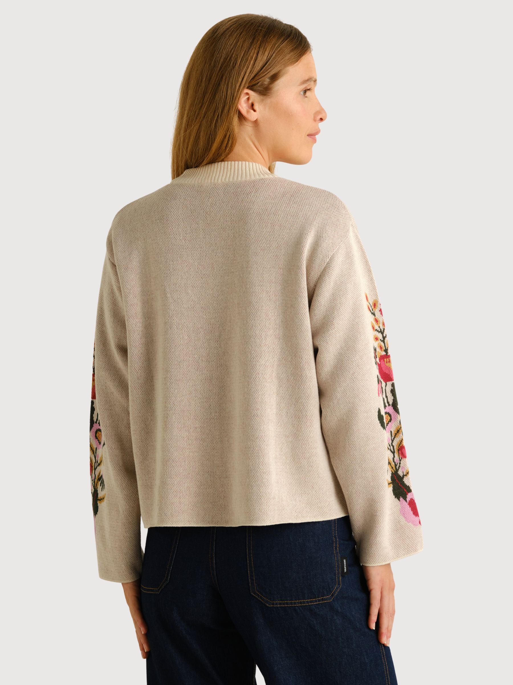 Limhamn Folk Flower Sweater | DEDICATED