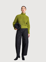 Pullover Ola Green Woman Cotton | Jan N June